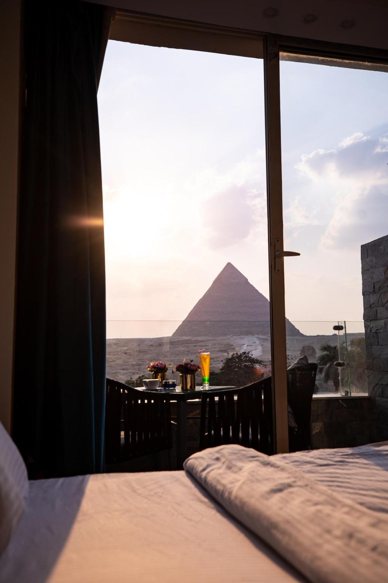 Hotel Panorama View Pyramids Kafret el-Gabal Exterior foto
